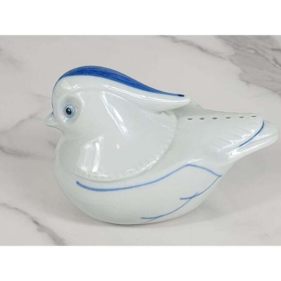 Ben Rickert Blue Bird Potpourri Holder 80's Fine China 4 1/2" Japan Vintage - Picture 3 of 13